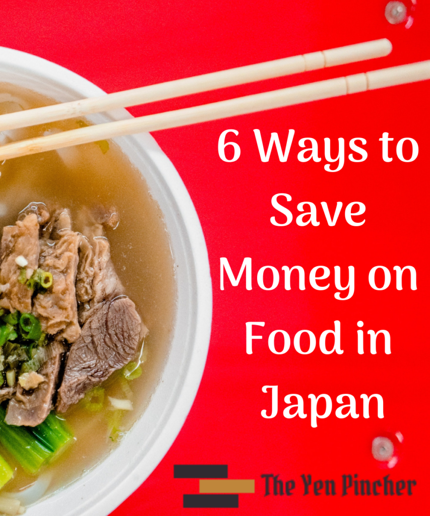 6 ways to save money on food in Japan