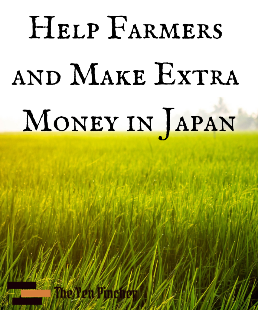 Help farmers and make extra money in Japan