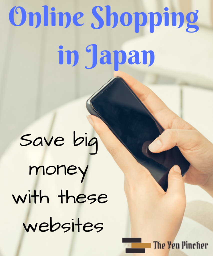 Save money, online shopping in Japan