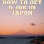 Get a job in Japan